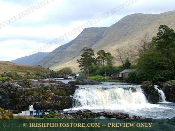 Aisleagh Waterfall Photo Print