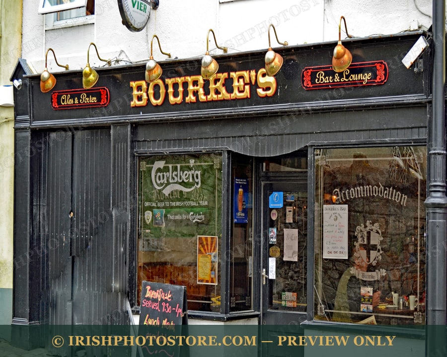 Bourke’s Bar ~ Foxford ~ County Mayo