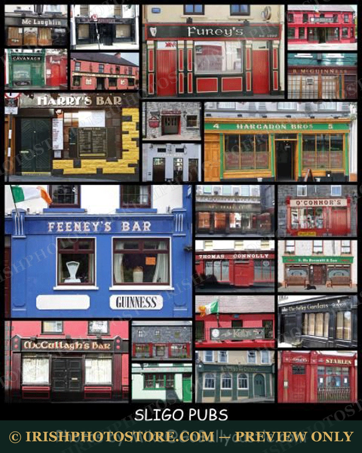 County Sligo Pubs Collage