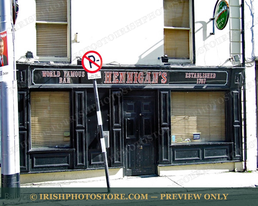 Hennigan’s Bar ~ Sligo ~ County Sligo