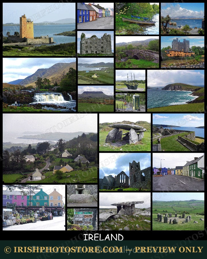 Ireland Collage