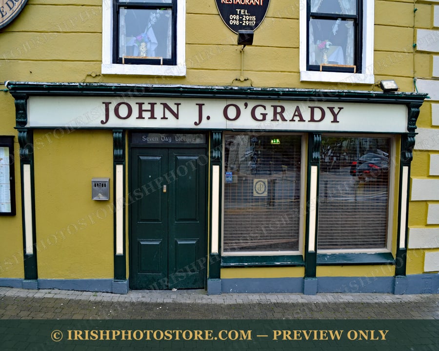 O’Grady’s Bar ~ Westport ~ County Mayo