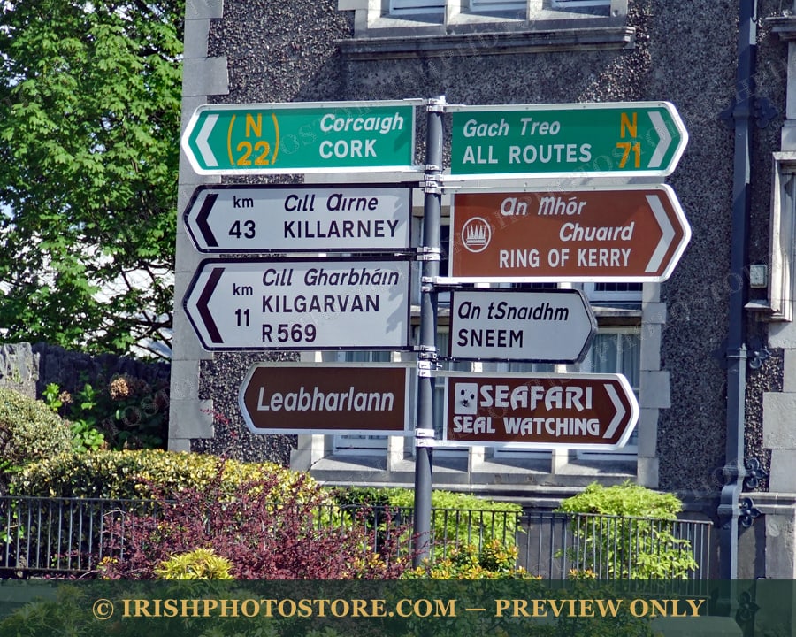 Road Signs ~ Kenmare ~ County Kerry